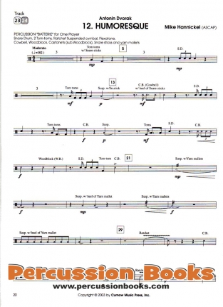 1st Recital Series for Snare Drum Sample 3